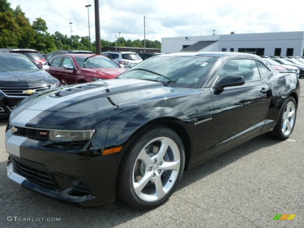 2015 Camaro SS/RS Coupe - Black / Black photo #1