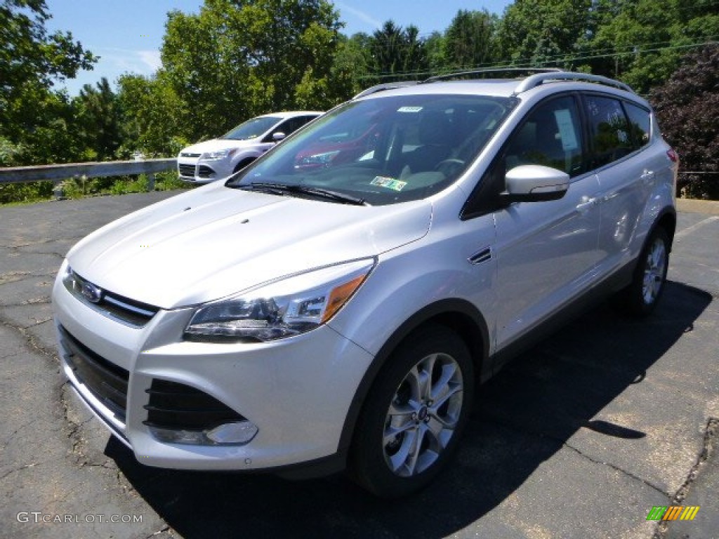 2014 Escape Titanium 2.0L EcoBoost 4WD - Ingot Silver / Charcoal Black photo #5