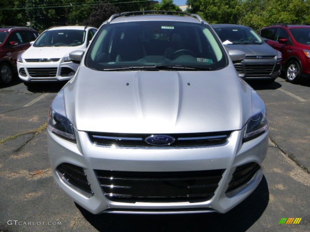 2014 Escape Titanium 2.0L EcoBoost 4WD - Ingot Silver / Charcoal Black photo #6