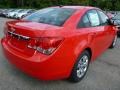 2014 Red Hot Chevrolet Cruze LS  photo #5