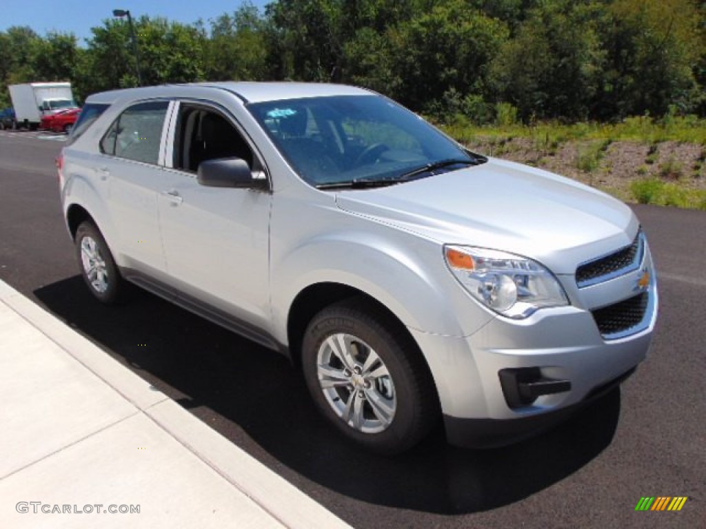 Silver Ice Metallic 2015 Chevrolet Equinox LS AWD Exterior Photo #95746911