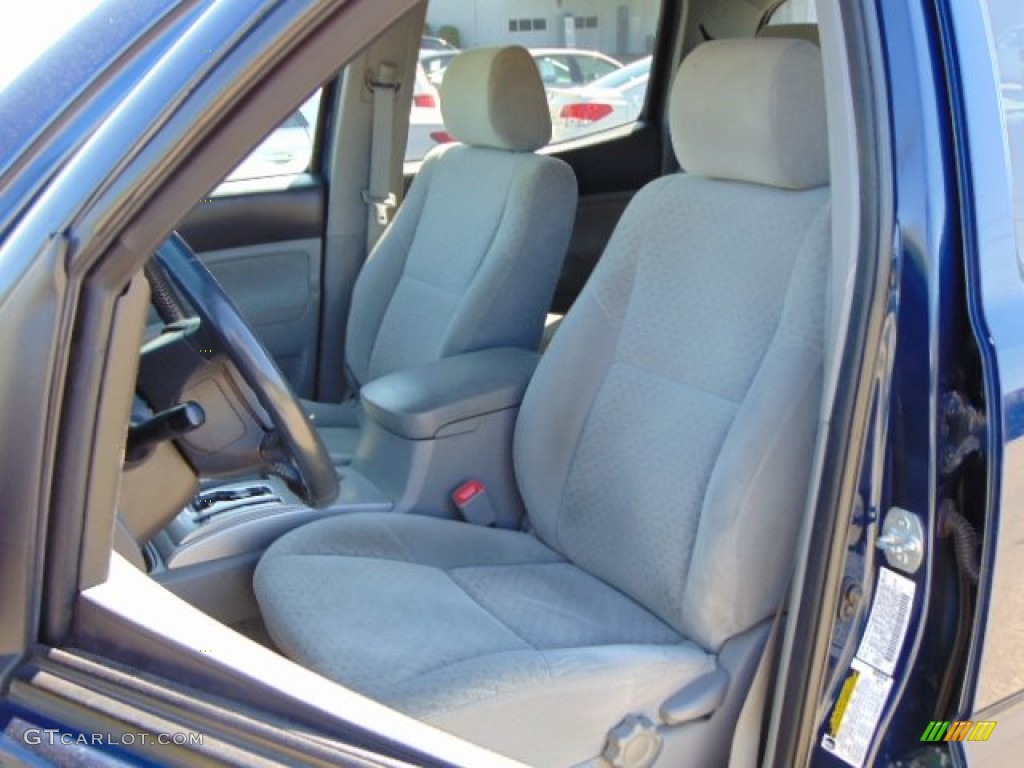 2007 Tacoma V6 SR5 Double Cab 4x4 - Indigo Ink Pearl / Graphite Gray photo #11