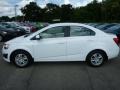 2014 Summit White Chevrolet Sonic LT Sedan  photo #2