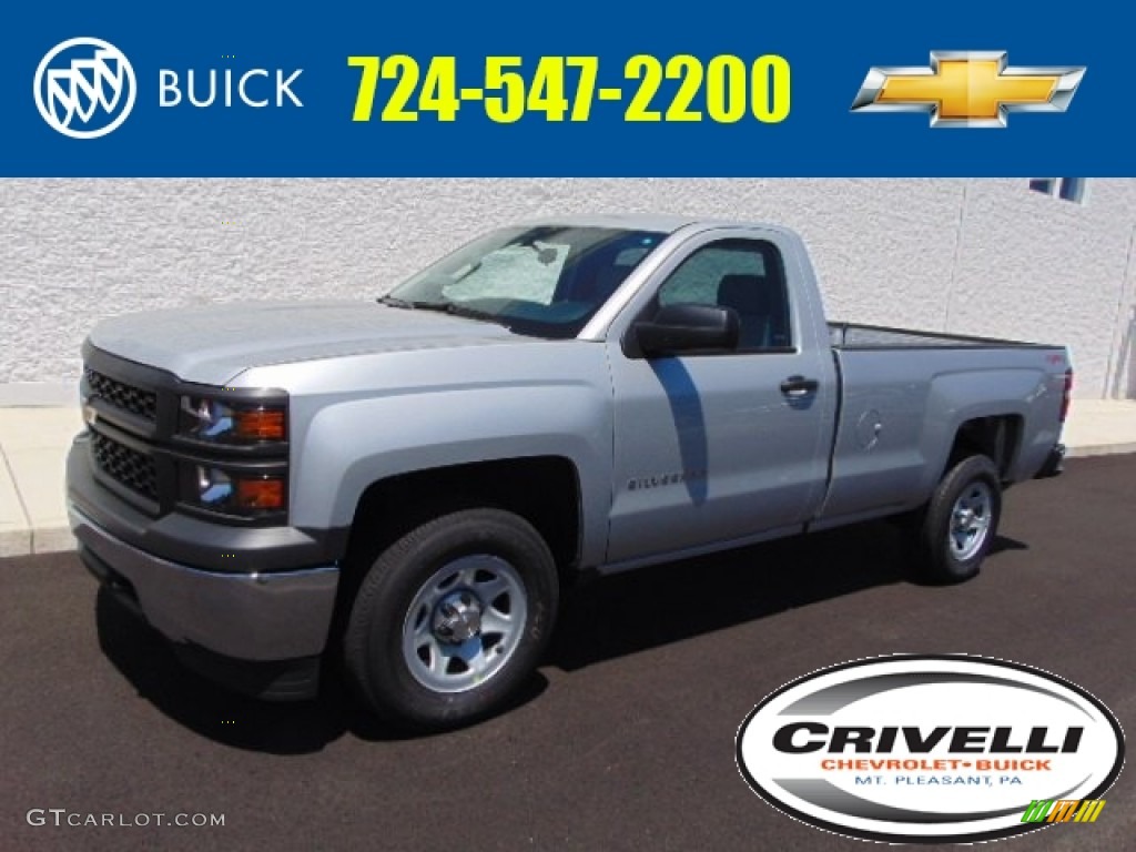 Silver Ice Metallic Chevrolet Silverado 1500