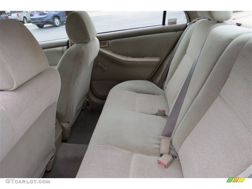 2004 Corolla LE - Indigo Ink Blue Pearl / Light Gray photo #12