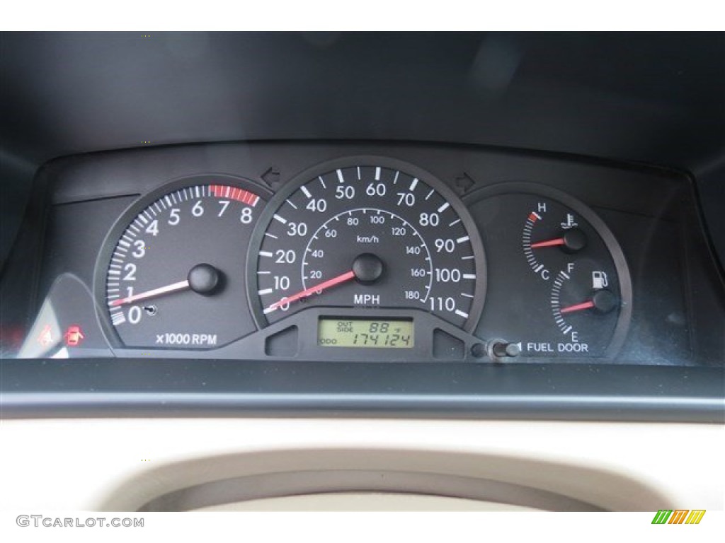 2004 Corolla LE - Indigo Ink Blue Pearl / Light Gray photo #16