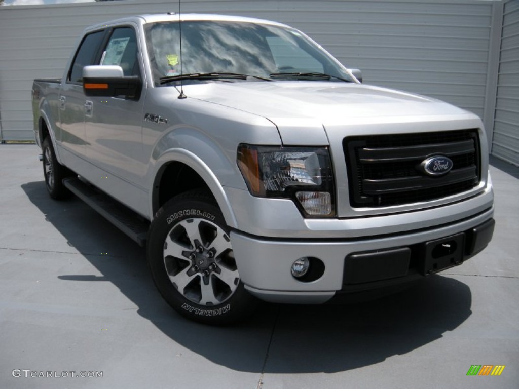 2014 F150 FX2 SuperCrew - Ingot Silver / Black photo #1