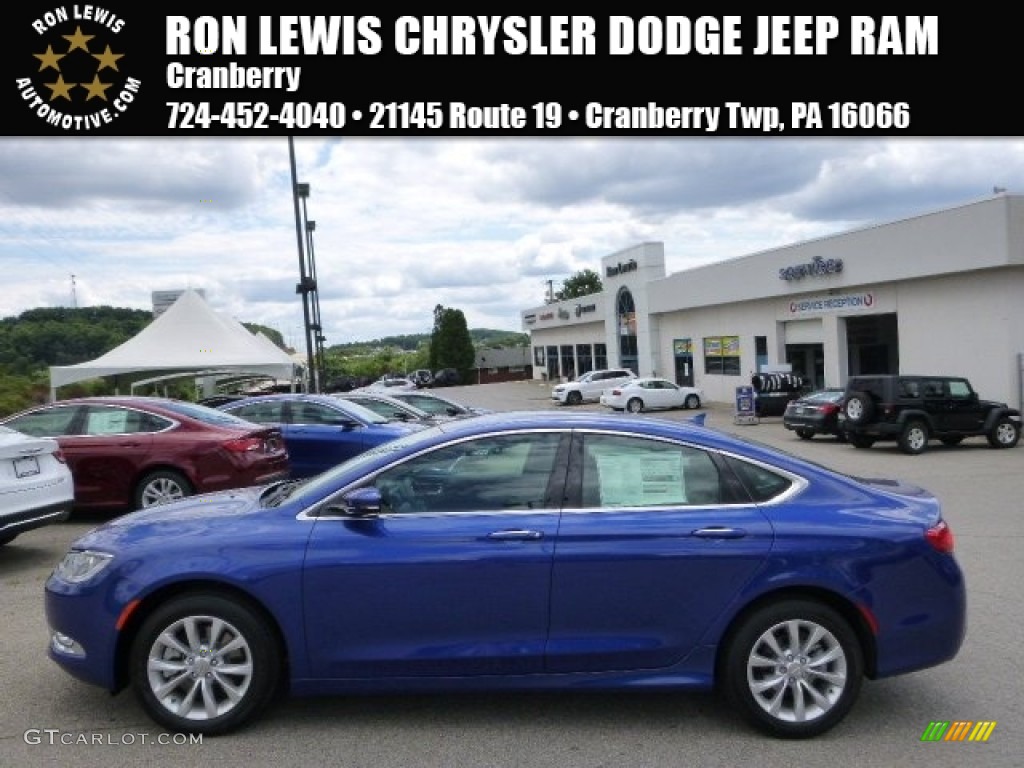 Vivid Blue Pearl Chrysler 200