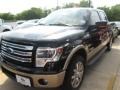 2014 Tuxedo Black Ford F150 King Ranch SuperCrew 4x4  photo #2