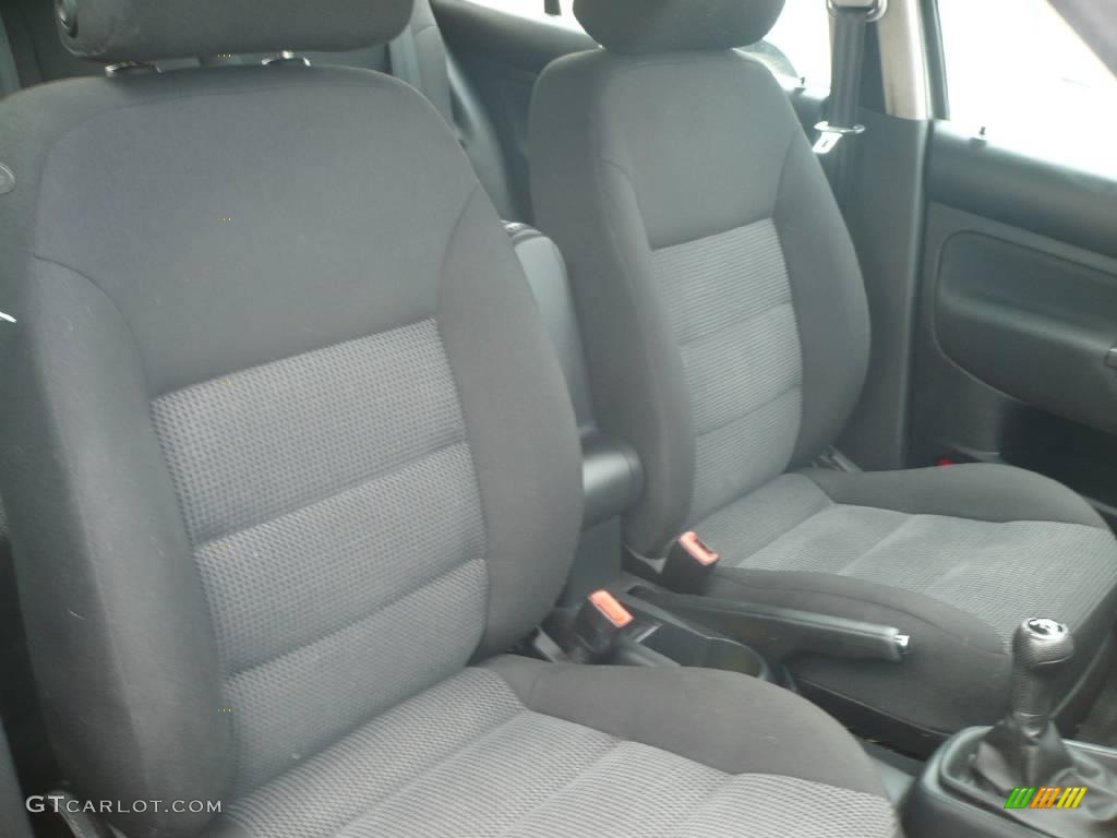 2005 Golf GLS TDI 4 Door - Blue Anthracite Metallic / Black photo #8