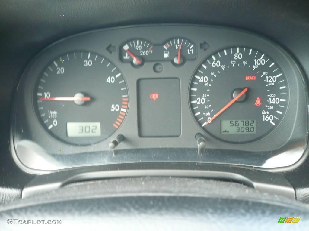 2005 Golf GLS TDI 4 Door - Blue Anthracite Metallic / Black photo #11