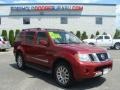 2008 Red Brawn Nissan Pathfinder LE V8 4x4 #95734503