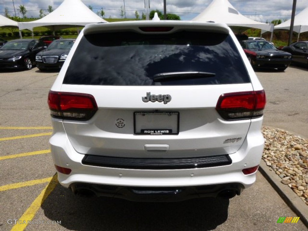 2014 Grand Cherokee SRT 4x4 - Bright White / SRT Morocco Black photo #7