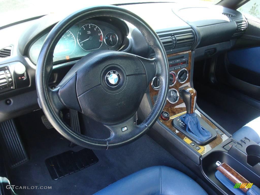 Topaz Interior 2001 BMW Z3 3.0i Roadster Photo #9575447
