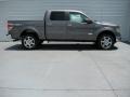 2014 Sterling Grey Ford F150 Lariat SuperCrew 4x4  photo #3