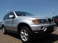 2002 Titanium Silver Metallic BMW X5 3.0i  photo #7