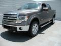 2014 Sterling Grey Ford F150 Lariat SuperCrew 4x4  photo #7