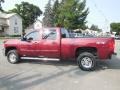 2008 Deep Ruby Metallic Chevrolet Silverado 2500HD LTZ Crew Cab 4x4  photo #7