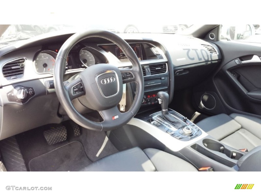 2012 S5 4.2 FSI quattro Coupe - Moonlight Blue Metallic / Black photo #5