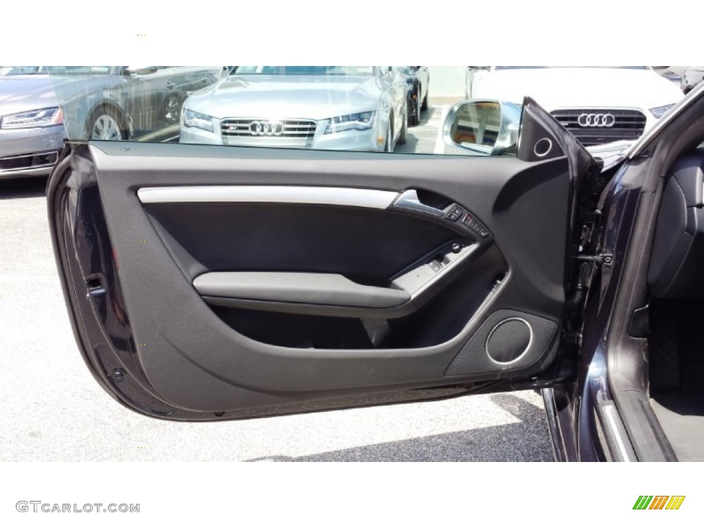 2012 S5 4.2 FSI quattro Coupe - Moonlight Blue Metallic / Black photo #6