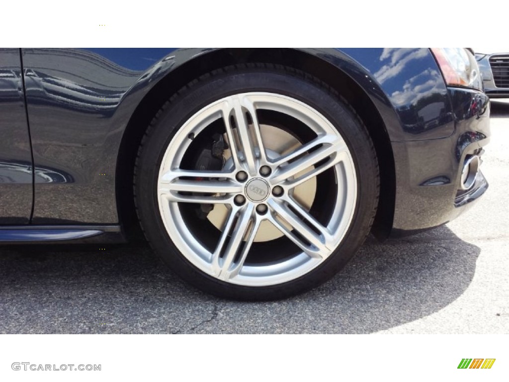 2012 S5 4.2 FSI quattro Coupe - Moonlight Blue Metallic / Black photo #14