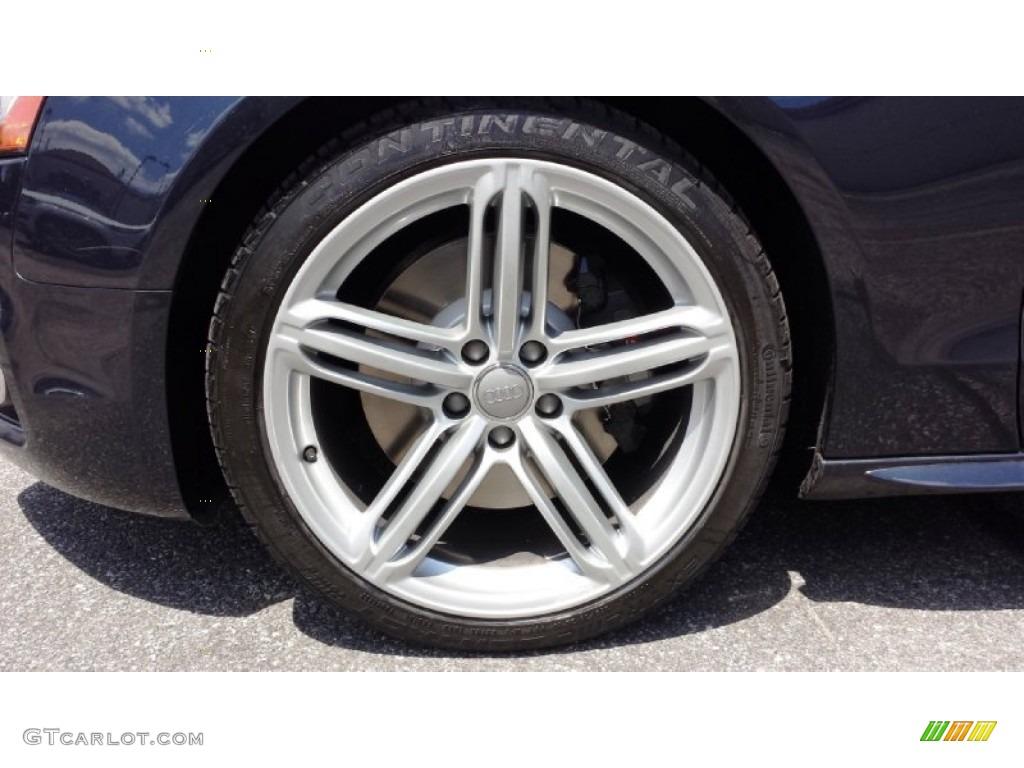 2012 S5 4.2 FSI quattro Coupe - Moonlight Blue Metallic / Black photo #15
