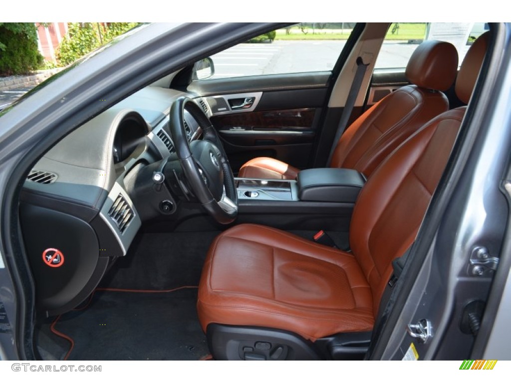 2009 Jaguar XF Supercharged Front Seat Photo #95757225