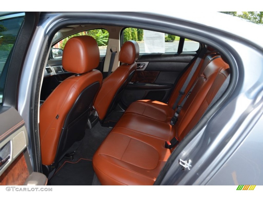 2009 Jaguar XF Supercharged Rear Seat Photo #95757249
