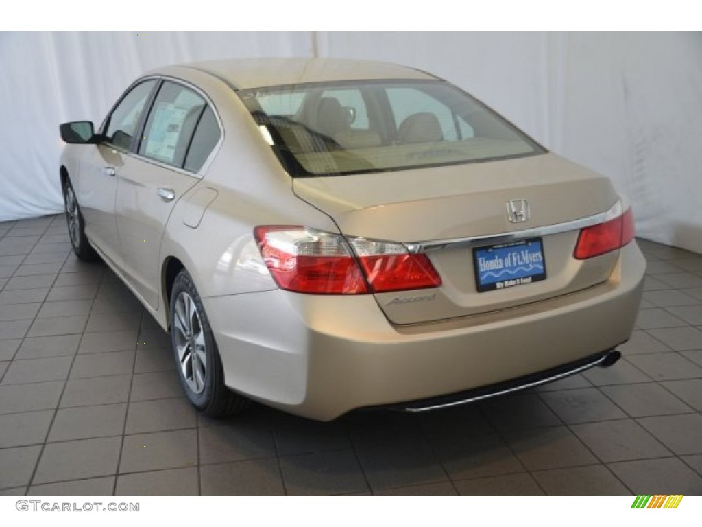2014 Accord LX Sedan - Champagne Frost Pearl / Ivory photo #5