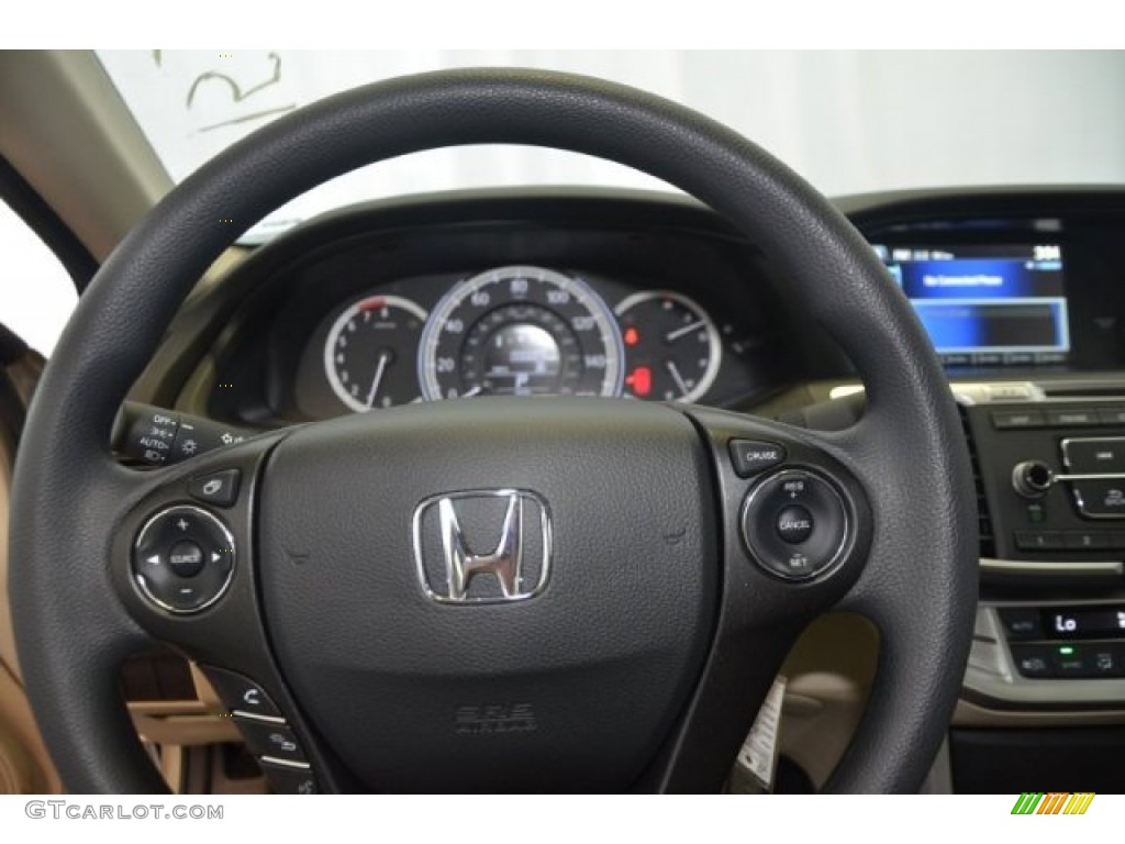 2014 Accord LX Sedan - Champagne Frost Pearl / Ivory photo #19