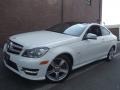 Arctic White 2012 Mercedes-Benz C 250 Coupe