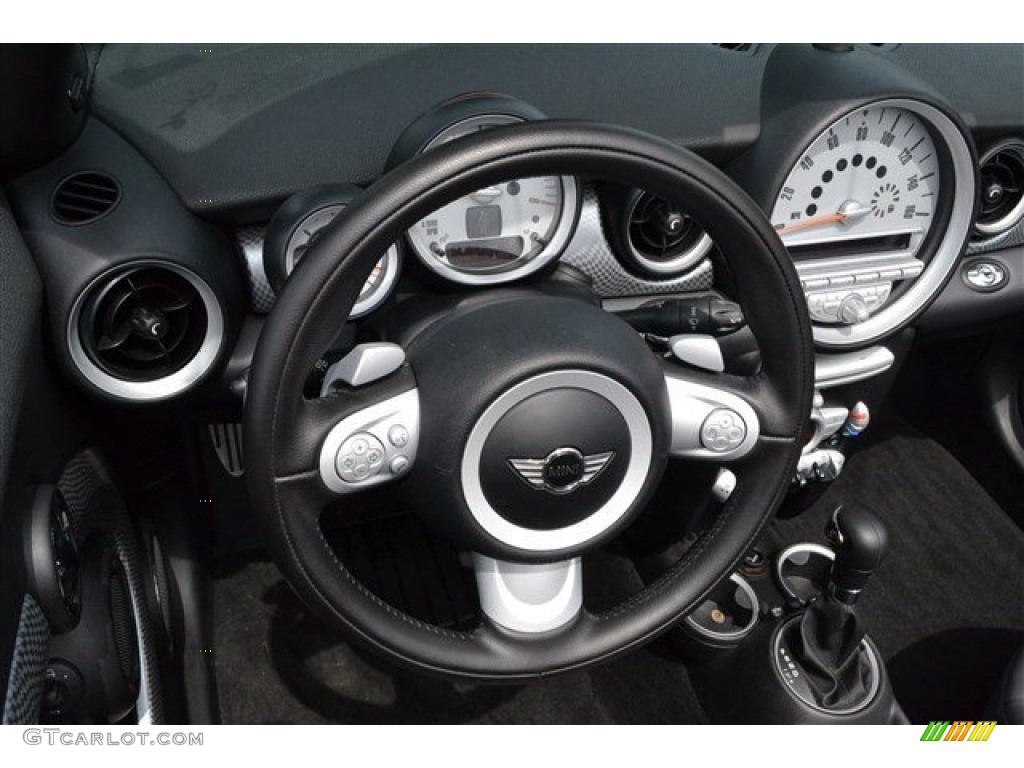 2010 Cooper S Convertible - Interchange Yellow / Interchange Yellow Cloth/Leather photo #4