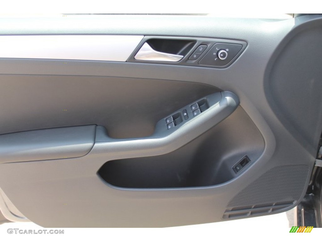 2014 Jetta SE Sedan - Platinum Gray Metallic / Titan Black photo #8