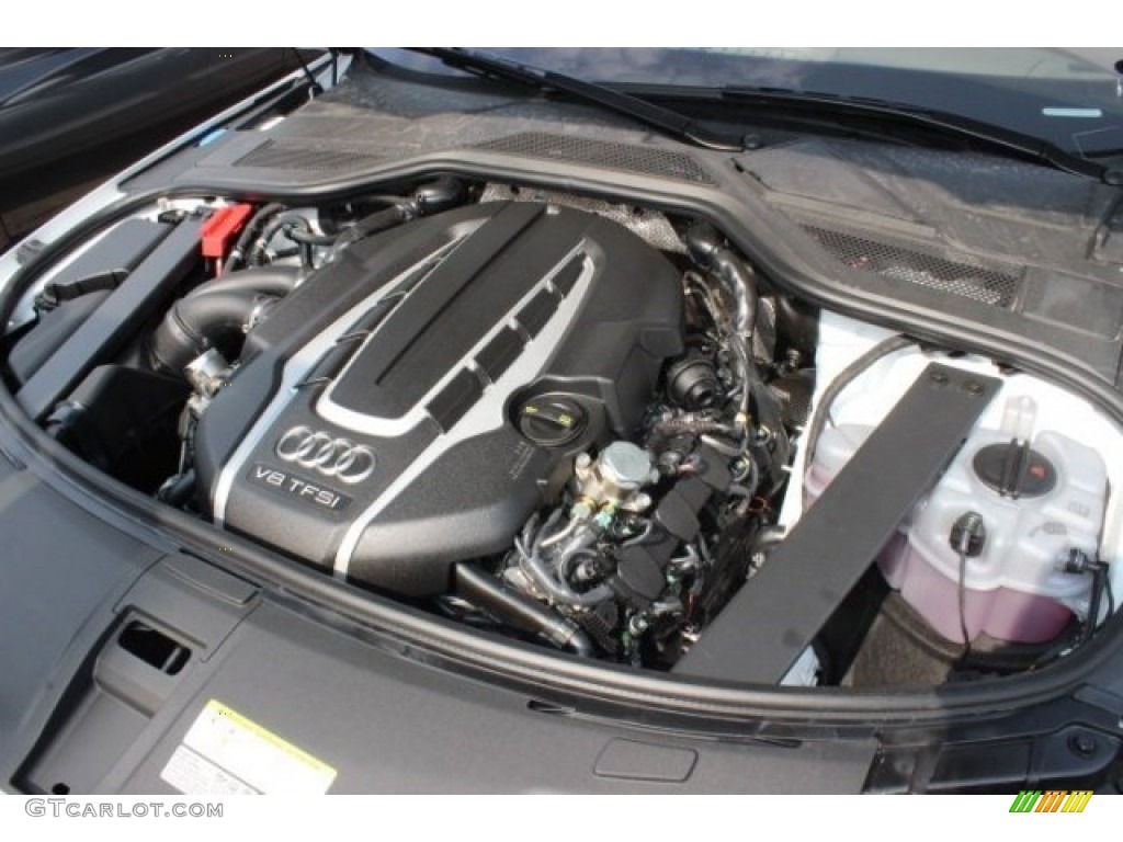 2015 Audi A8 L 4.0T quattro 4.0 Liter Turbocharged FSI DOHC 32-Valve VVT V8 Engine Photo #95762385