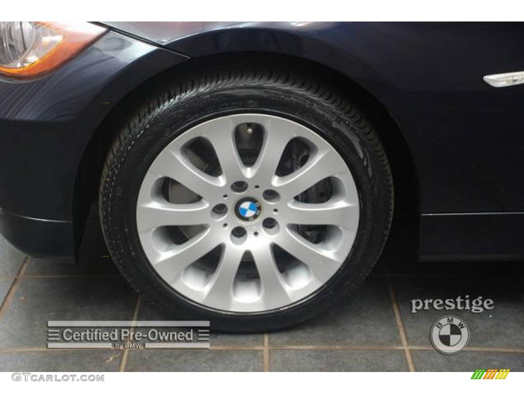 2007 3 Series 335i Sedan - Monaco Blue Metallic / Beige photo #8