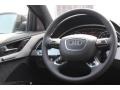 Black 2015 Audi A8 3.0T quattro Steering Wheel