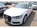 2015 Ibis White Audi A6 3.0T Premium Plus quattro Sedan  photo #2