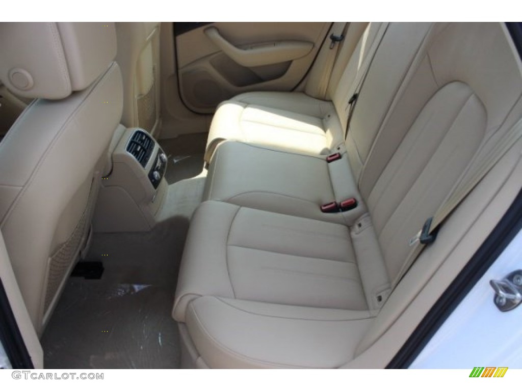 2015 A6 3.0T Premium Plus quattro Sedan - Ibis White / Velvet Beige photo #29