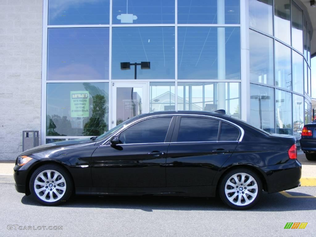 2008 3 Series 335i Sedan - Jet Black / Black photo #5