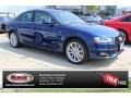 2015 Scuba Blue Metallic Audi A4 2.0T Premium Plus quattro  photo #1