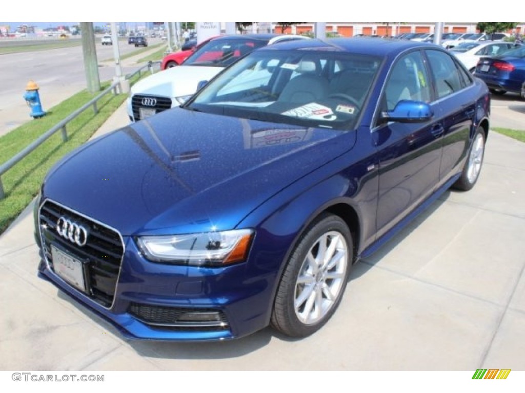 Scuba Blue Metallic 2015 Audi A4 2.0T Premium Plus quattro Exterior Photo #95765664