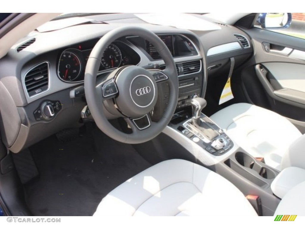 Titanium Gray/Black Interior 2015 Audi A4 2.0T Premium Plus quattro Photo #95765805