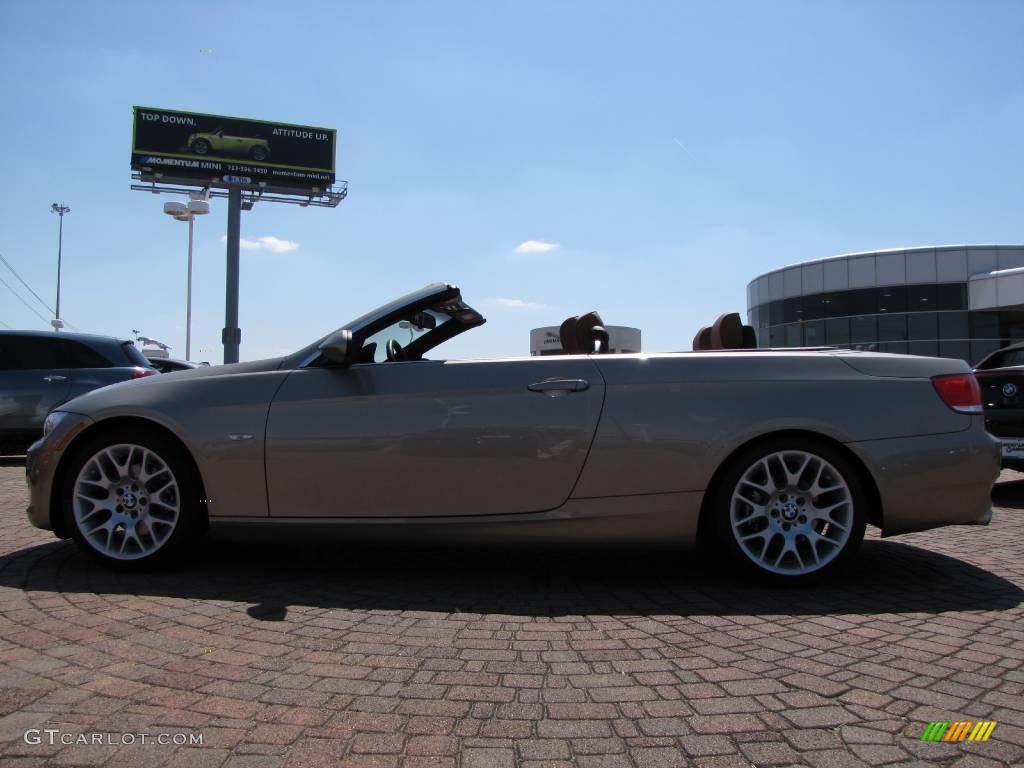 2008 3 Series 328i Convertible - Platinum Bronze Metallic / Saddle Brown/Black photo #2