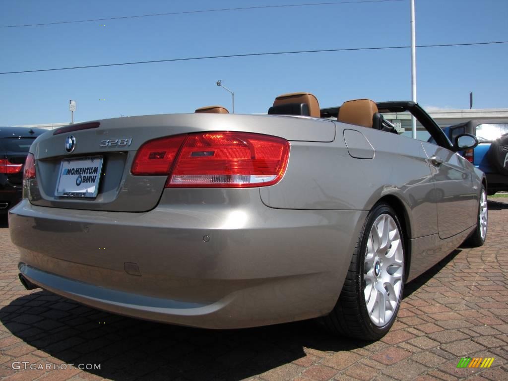 2008 3 Series 328i Convertible - Platinum Bronze Metallic / Saddle Brown/Black photo #5