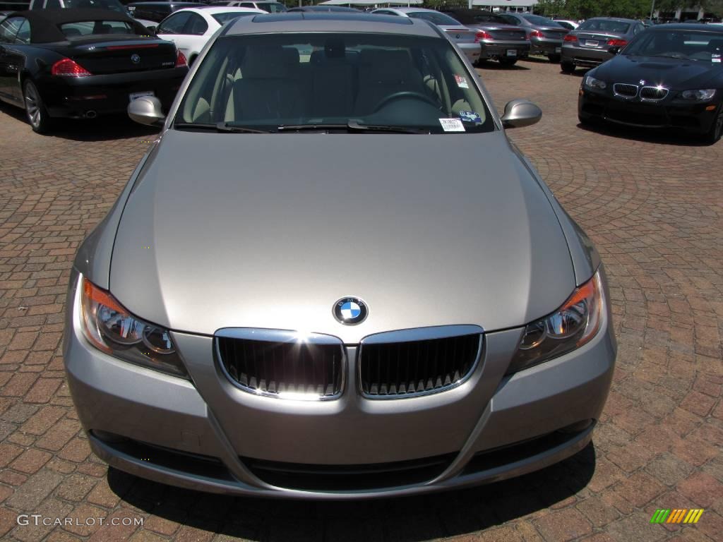 2008 3 Series 328i Sedan - Platinum Bronze Metallic / Beige photo #16