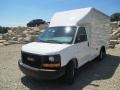 2014 Summit White GMC Savana Cutaway 3500 Commercial Moving Truck  photo #2