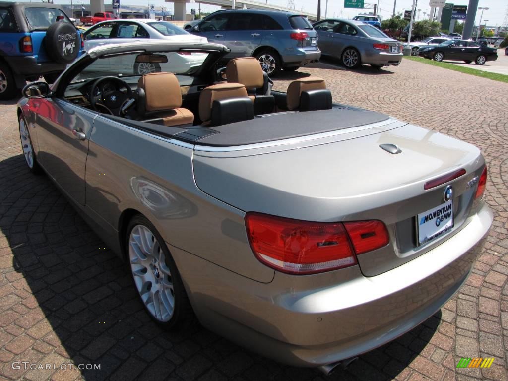 2008 3 Series 328i Convertible - Platinum Bronze Metallic / Saddle Brown/Black photo #11