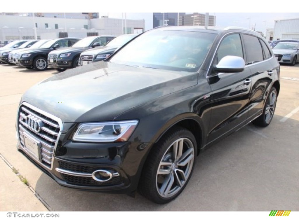 Panther Black Crystal 2015 Audi SQ5 Premium Plus 3.0 TFSI quattro Exterior Photo #95767539