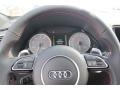 Black/Magma Red 2015 Audi SQ5 Premium Plus 3.0 TFSI quattro Steering Wheel