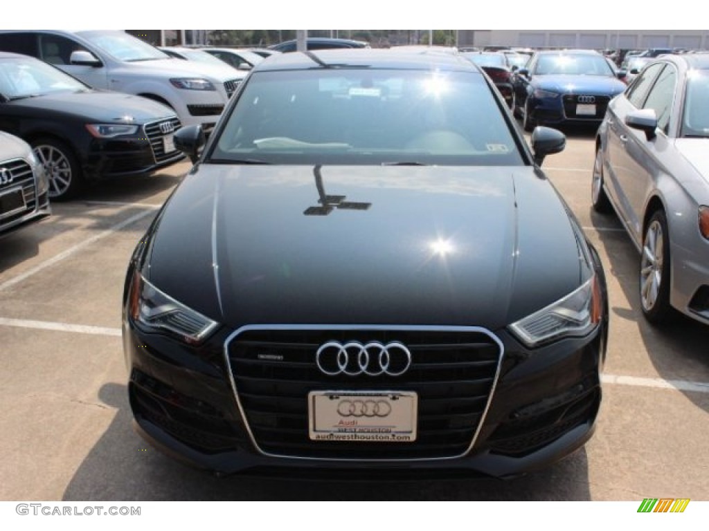 2015 A3 2.0 Prestige quattro - Mythos Black Metallic / Black photo #2